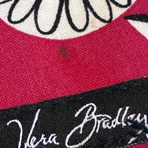 Vera Bradley Retired Deco Daisy & Houndstooth Wristlet Wallet w Checkbook Holder - Picture 14 of 15